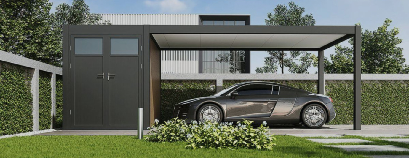 SUPERIOR Gutroof carport – pevná ochrana auta
