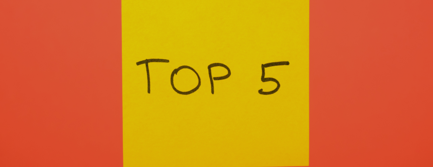 TOP 5 septembrových bestsellerov