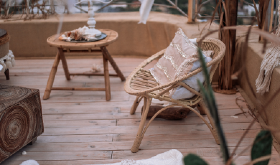 Terasa v štýle Boho: praktické inšpirácie pre každý rozpočet