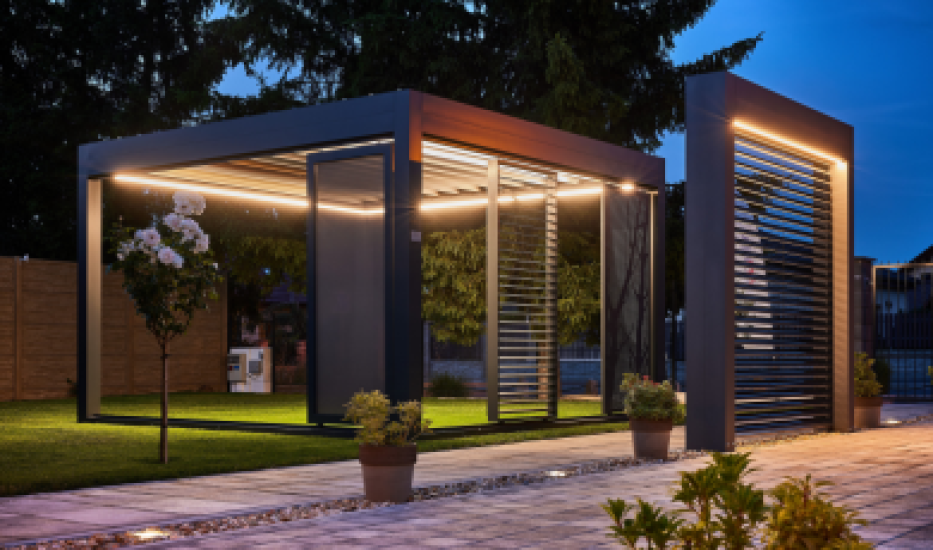 Záhradná mreža, pergola alebo terasa?