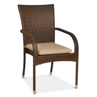 Vankúš na stoličku Latte - MOODME