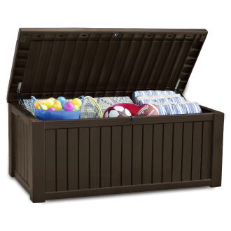 Keter ROCKWOOD BOX 570L Brown patio box