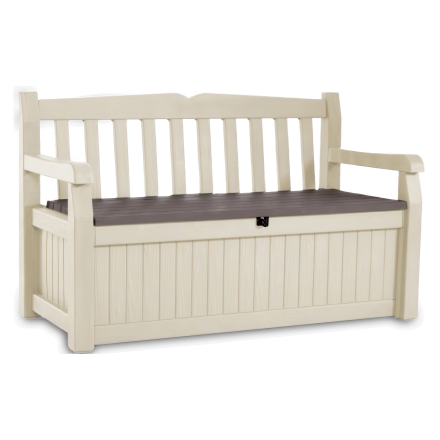 Keter EDEN GARDEN BENCH 265L Creme