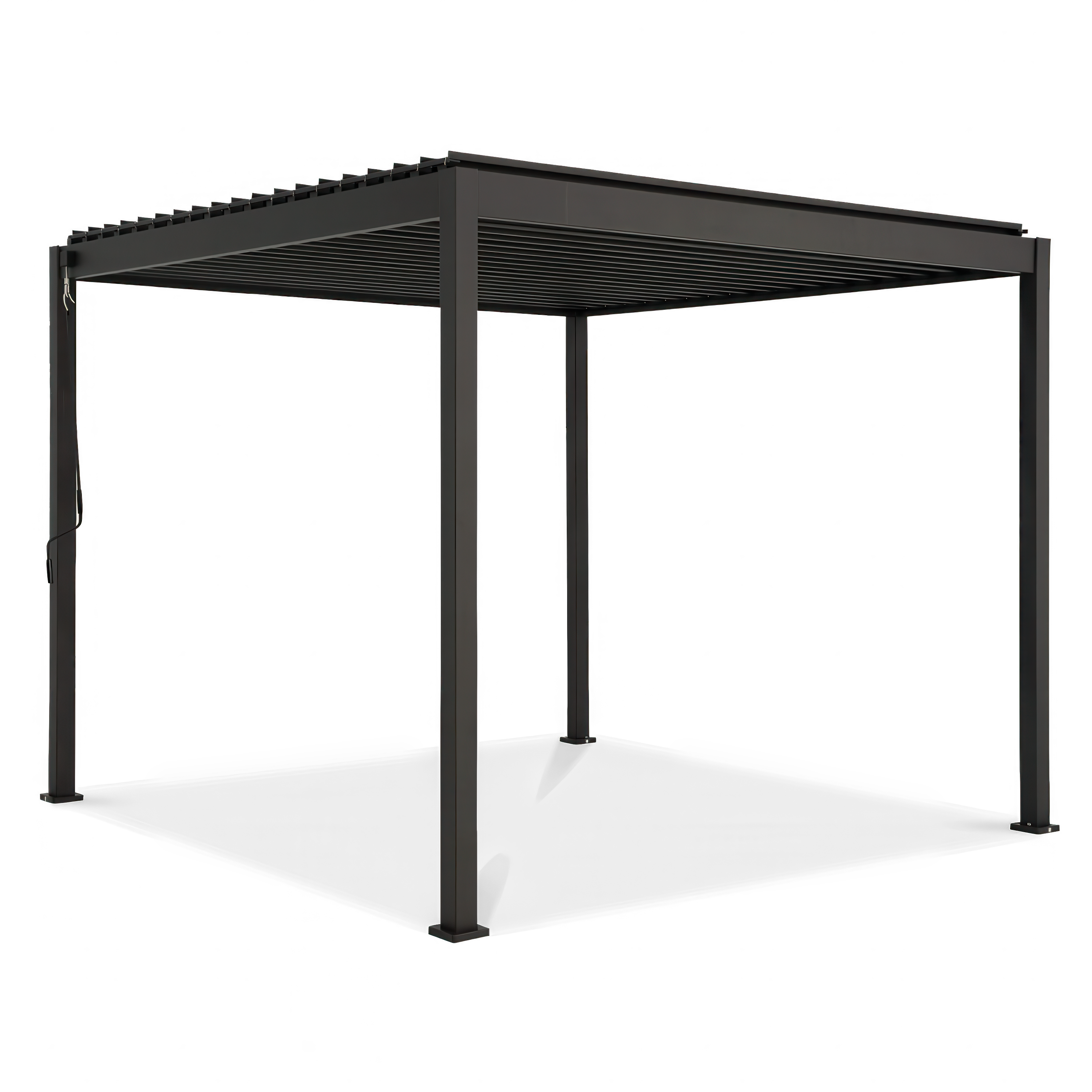 Podstawowa pergola tarasowa z regulacją dachu Classic 3x3 Gutroof