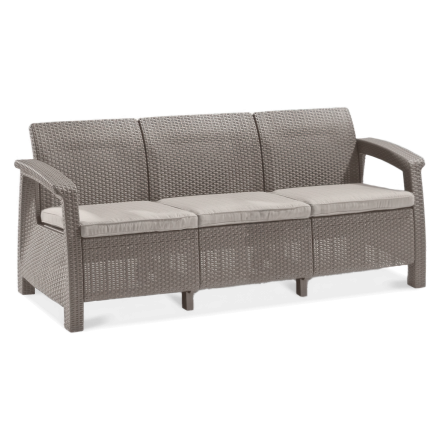 Záhradná pohovka CORFU LOVE SEAT MAX Cappuccino