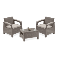 Záhradný set CORFU WEEKEND Cappuccino