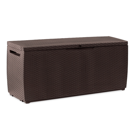 Balkónový box Keter CAPRI RATTAN BOX 305L Brown