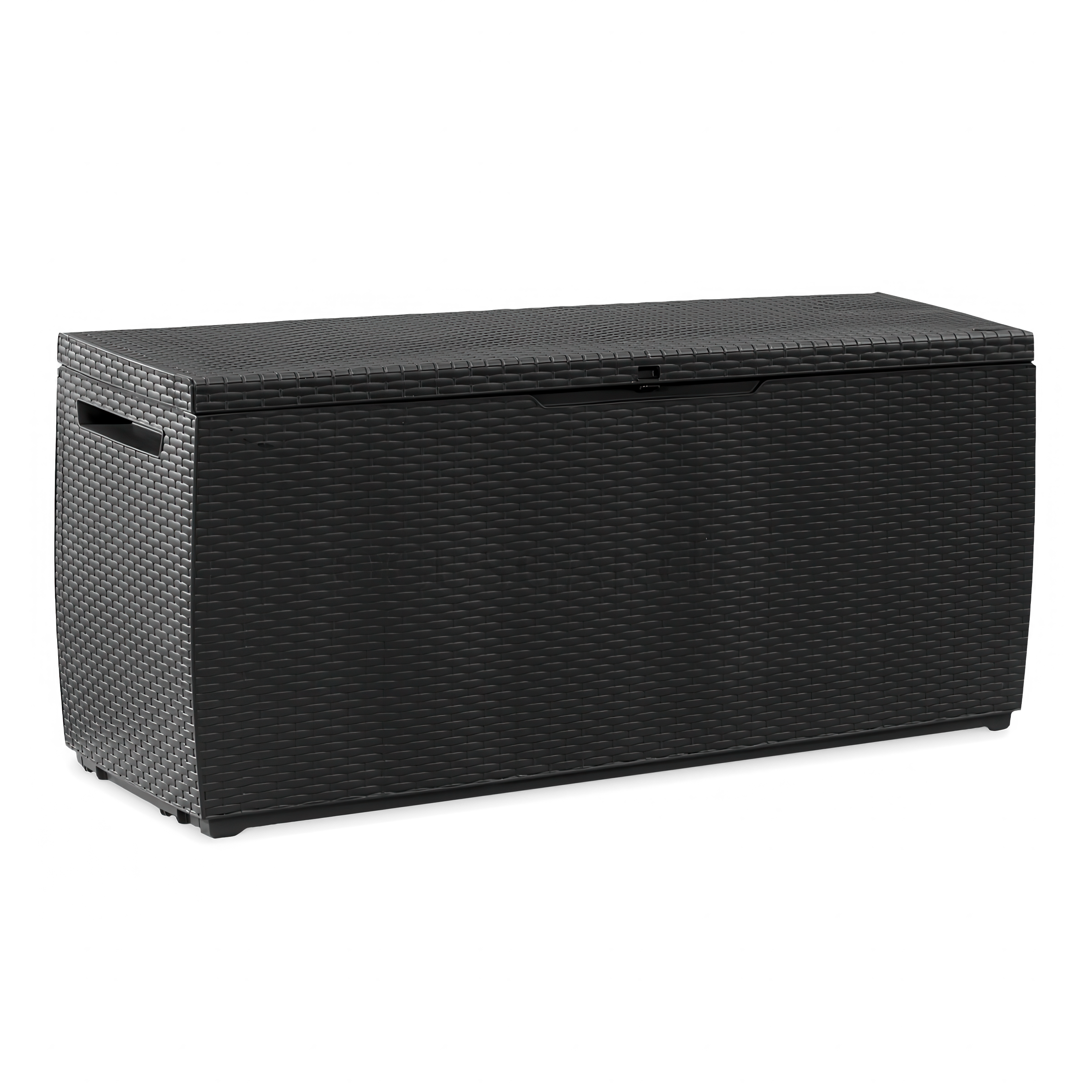 Balkónový box Keter CAPRI RATTAN BOX 305L Graphite