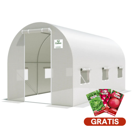 Fóliovník 2x4x2 - 8m2 biely