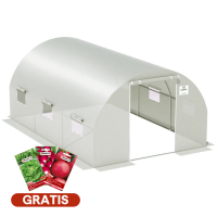 Fóliovník 3x4,5x2 - 13,5m2 biely