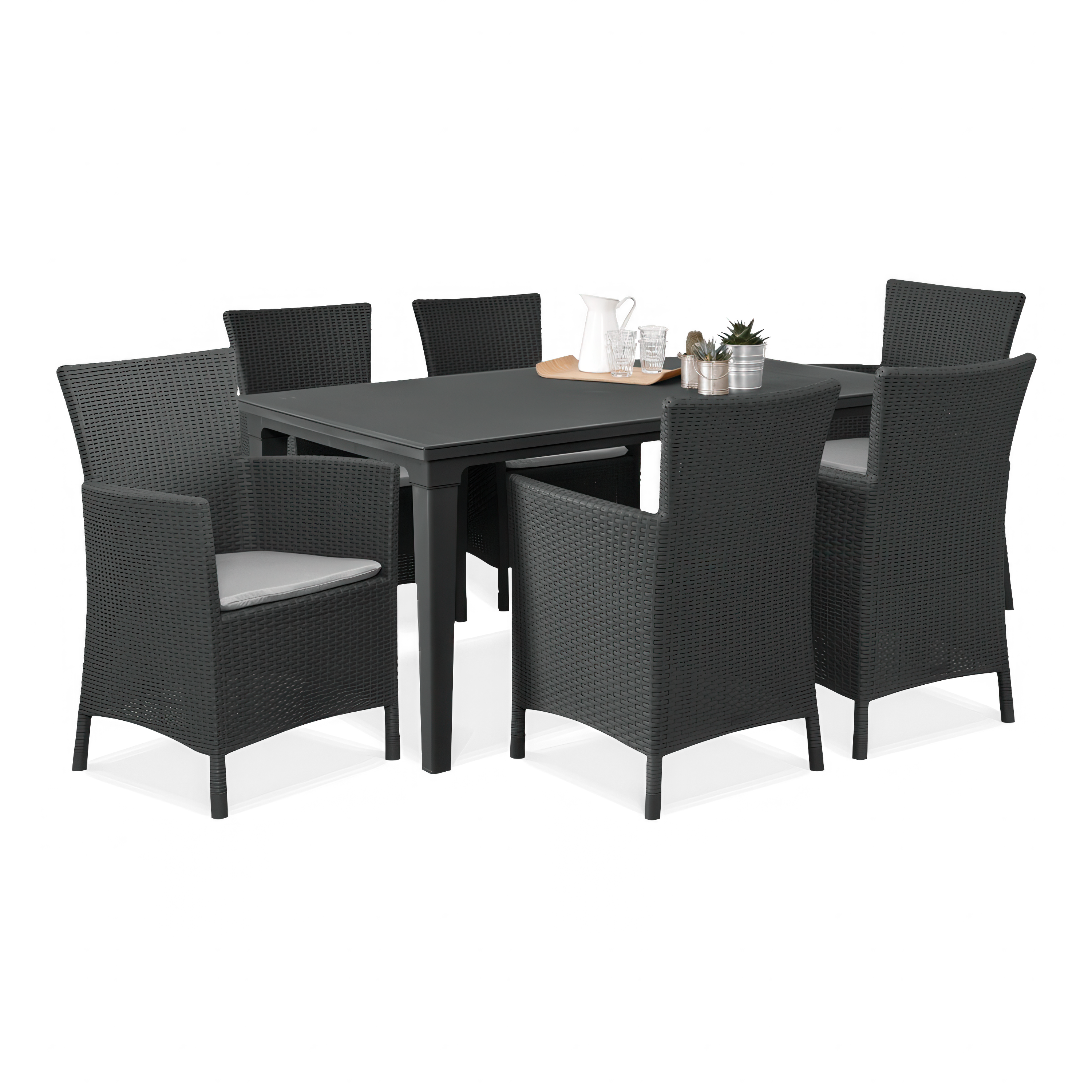 Záhradný set TOSCANA 6+1 Graphite