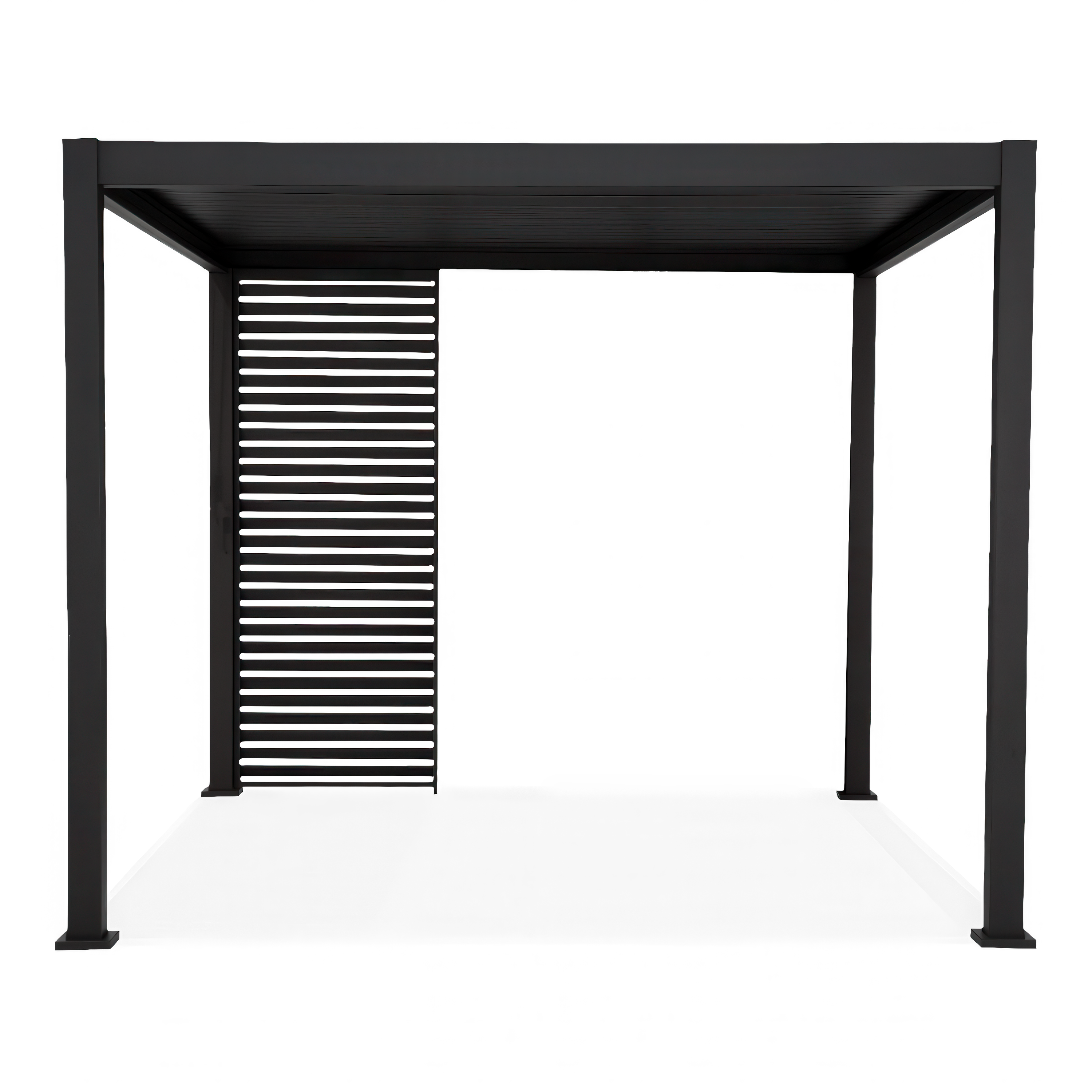 PREMIUM Antracitový panel pergoly, šírka 123,5 cm - Gutroof