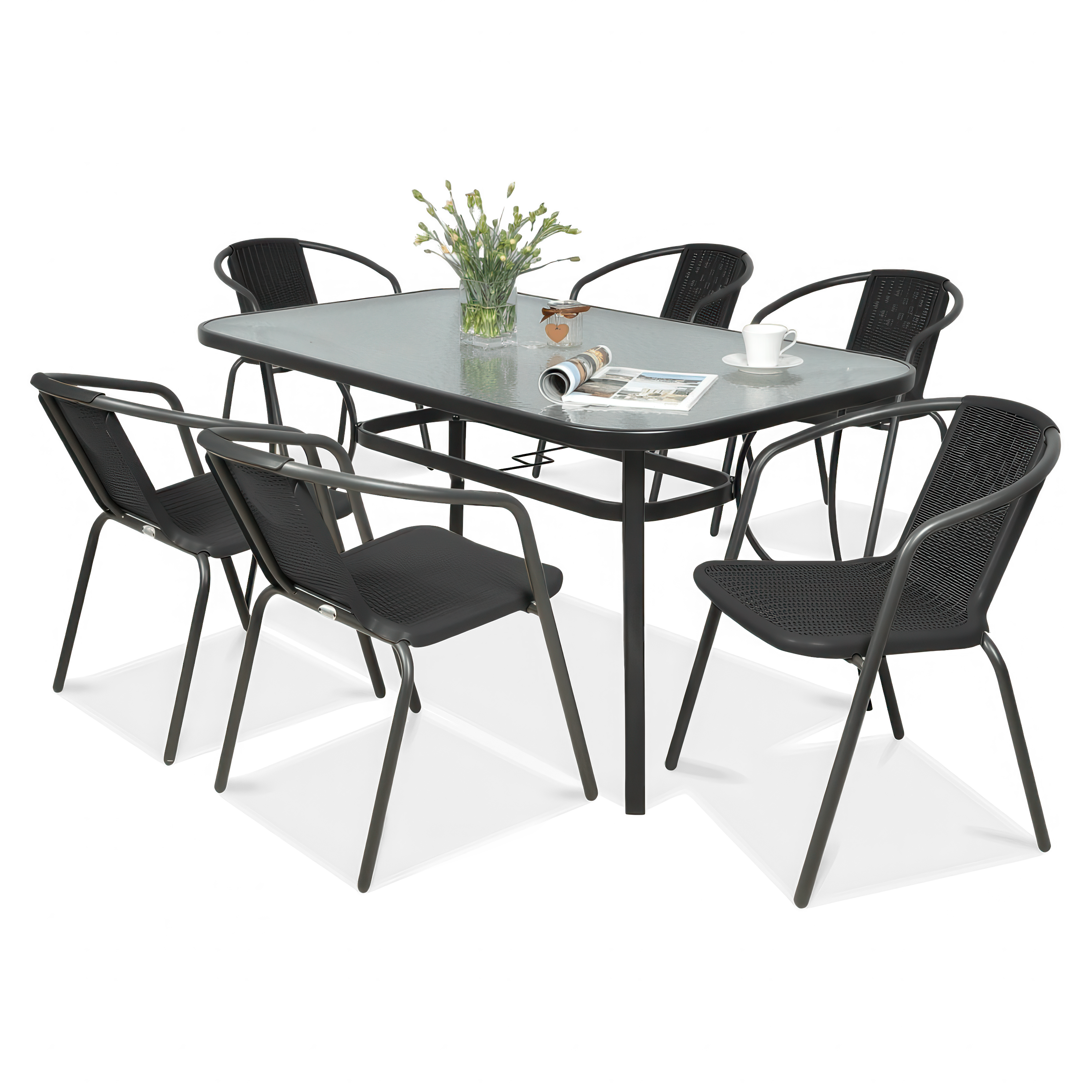 Záhradný set SIMPLE 150/6 Graphite