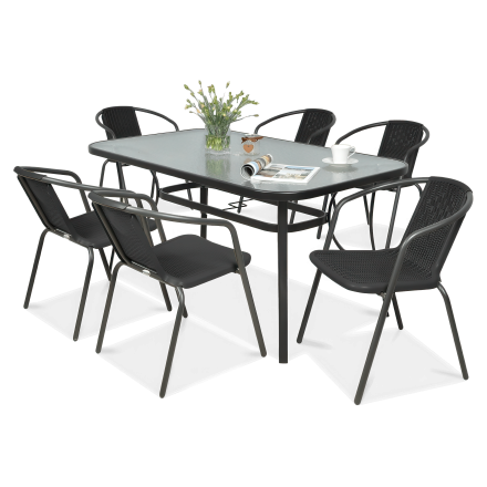 Záhradný set SIMPLE 150/6 Graphite