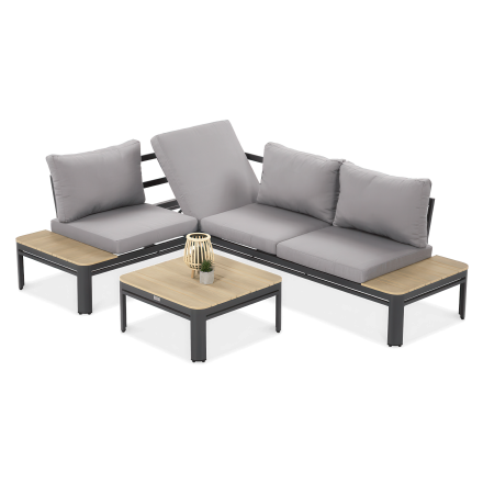 Záhradný roh RAYMOND Dark Grey - FOCUS GARDEN