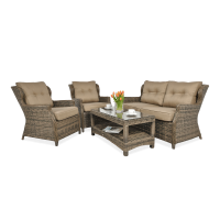 Technorattan nábytok TRIVENTO 2 Brown