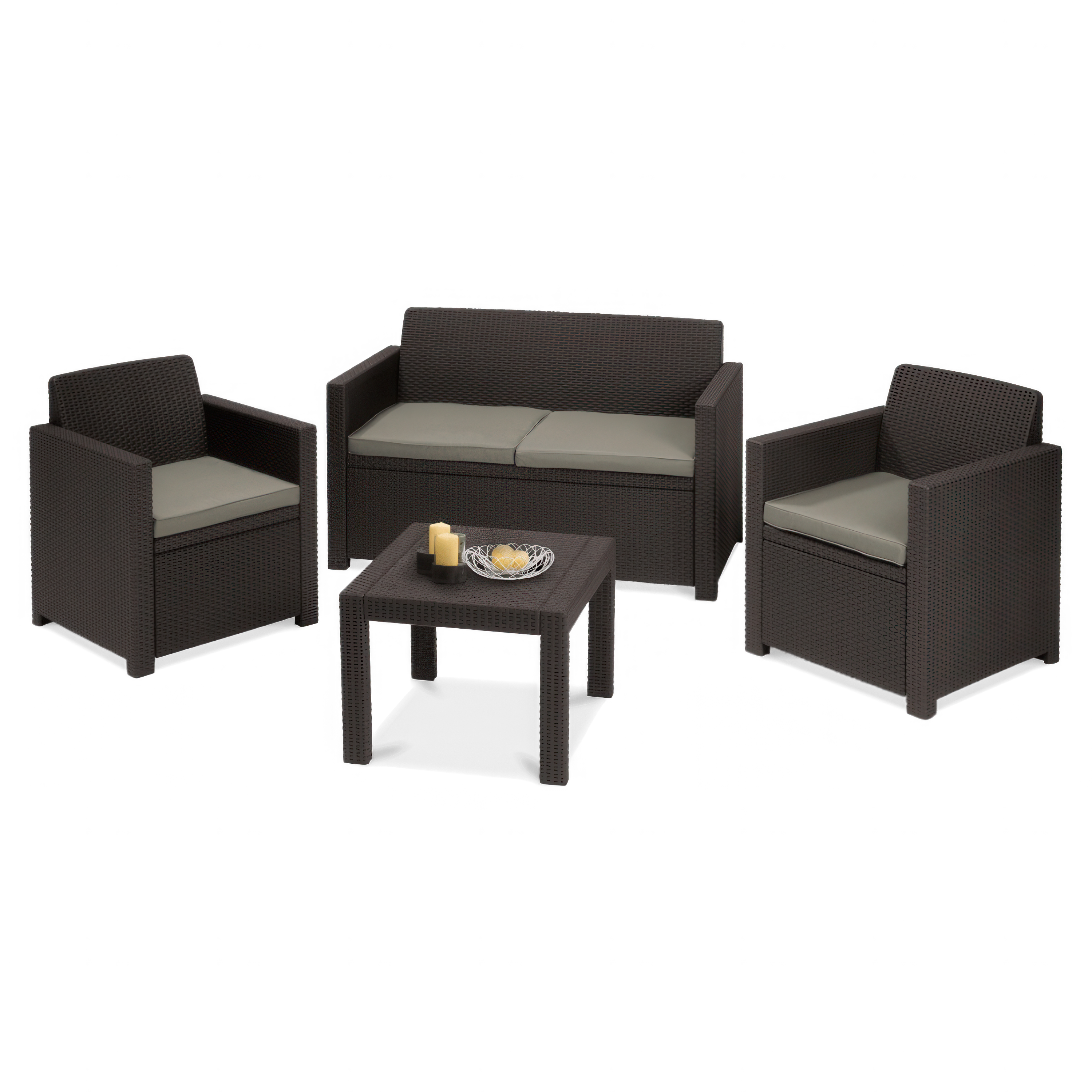 Záhradný set ALABAMA Brown