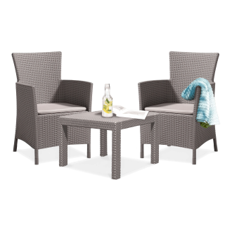 Záhradný set Keter Rosario Cappuccino (2+1)