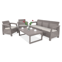 Záhradný set CORFU MAX 3 Cappuccino