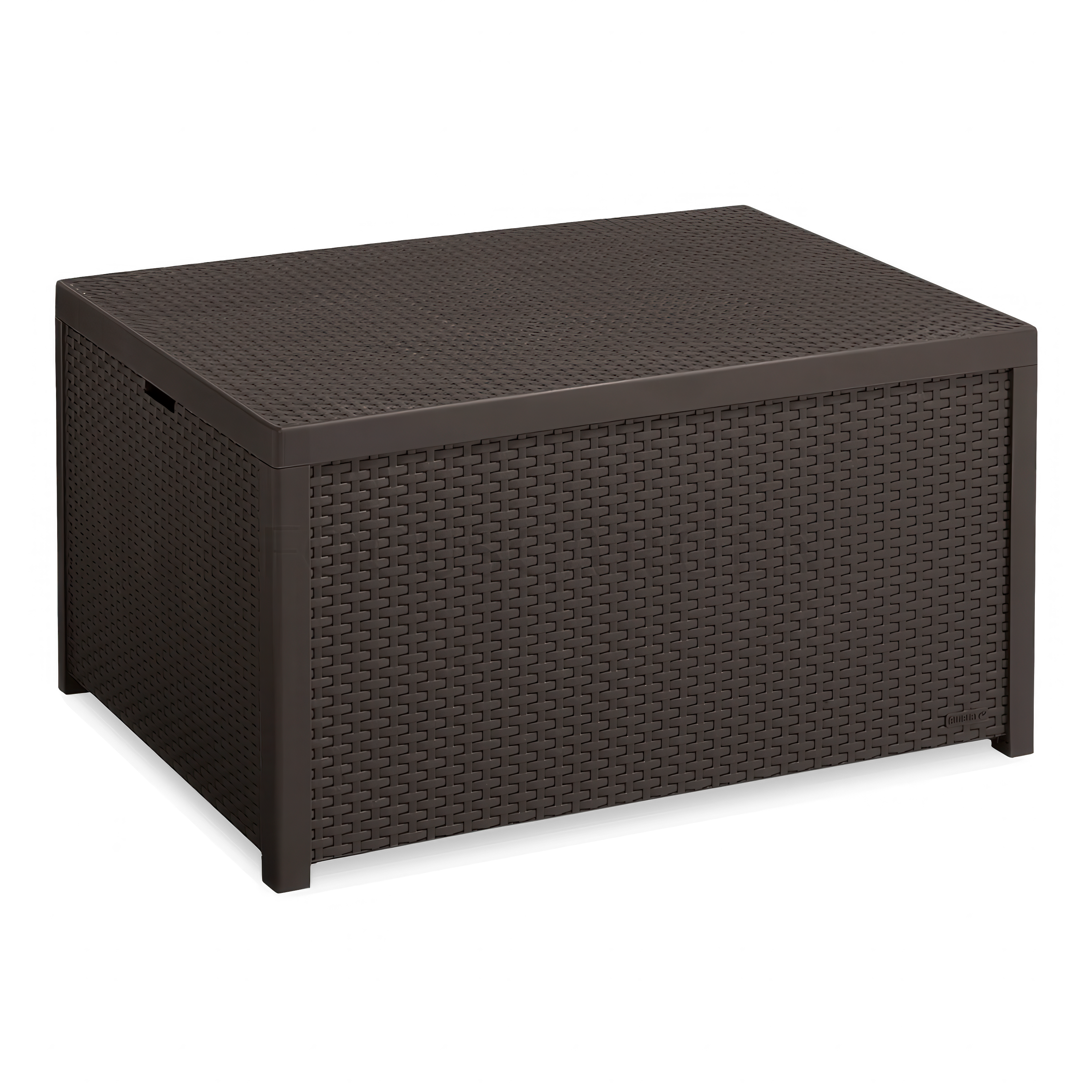 Stolík ARICA BOX s úložným boxom hnedý