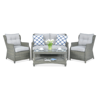 Technorattan nábytok TRIVENTO 2 Grey