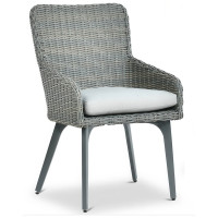 MILANO Sivé technorattanové kreslo - Focus Garden