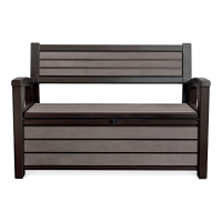 Keter HUDSON STORAGE BENCH 227L Brown