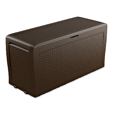 Balkónový box Keter SAMOA RATTAN BOX 270L Brown