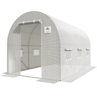 Záhradný fóliovník 2x3,5x2 - 7 m2, biely