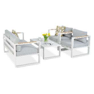 Biela sedacia súprava PANAMA