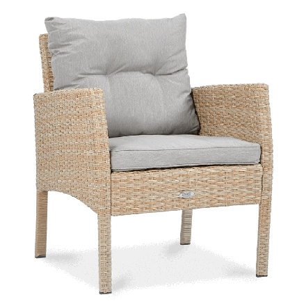 Technorattanové kreslo CORTINA Beige