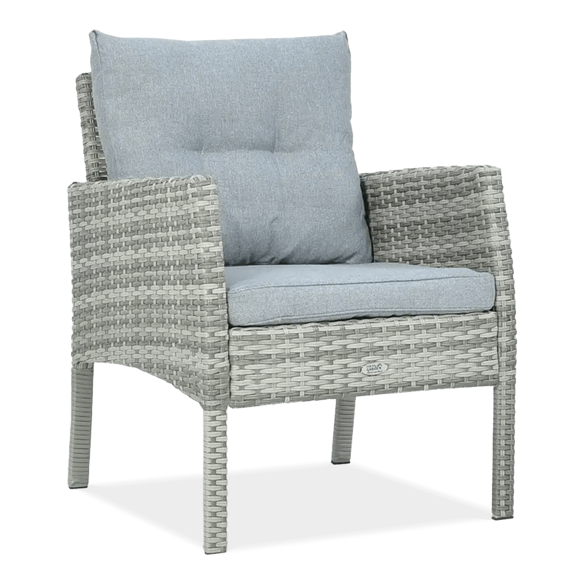 Technorattanové kreslo CORTINA Dolphin Grey