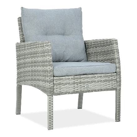 Technorattanové kreslo CORTINA Dolphin Grey