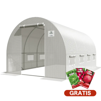 Fóliovník 2,5x4x2 - 10m2 biely