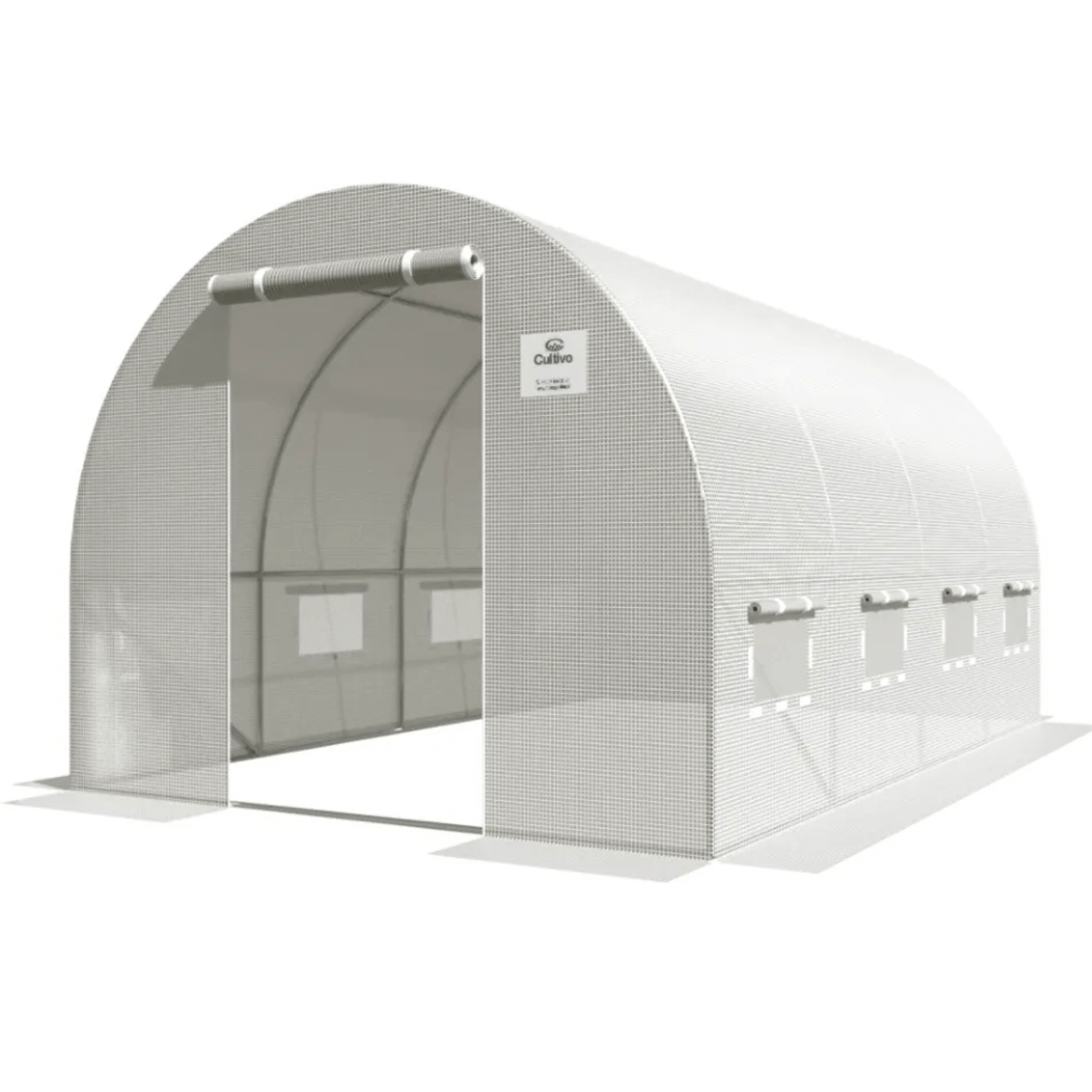 biały foliak ogrodowy na pomidory 4 sekcje - cultivo