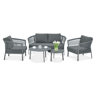 TUNIZA Sivá sedacia súprava