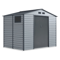 Prístrešok na náradie MONTREAL 277x195cm svetlo šedý - Hardmaister