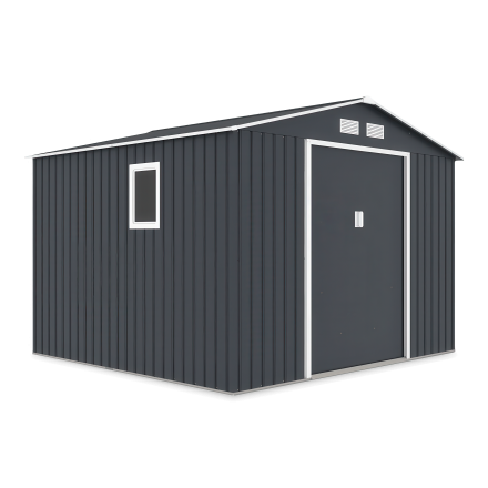 Domček na náradie HUDSON 277x255cm studená sivá - Hardmaister