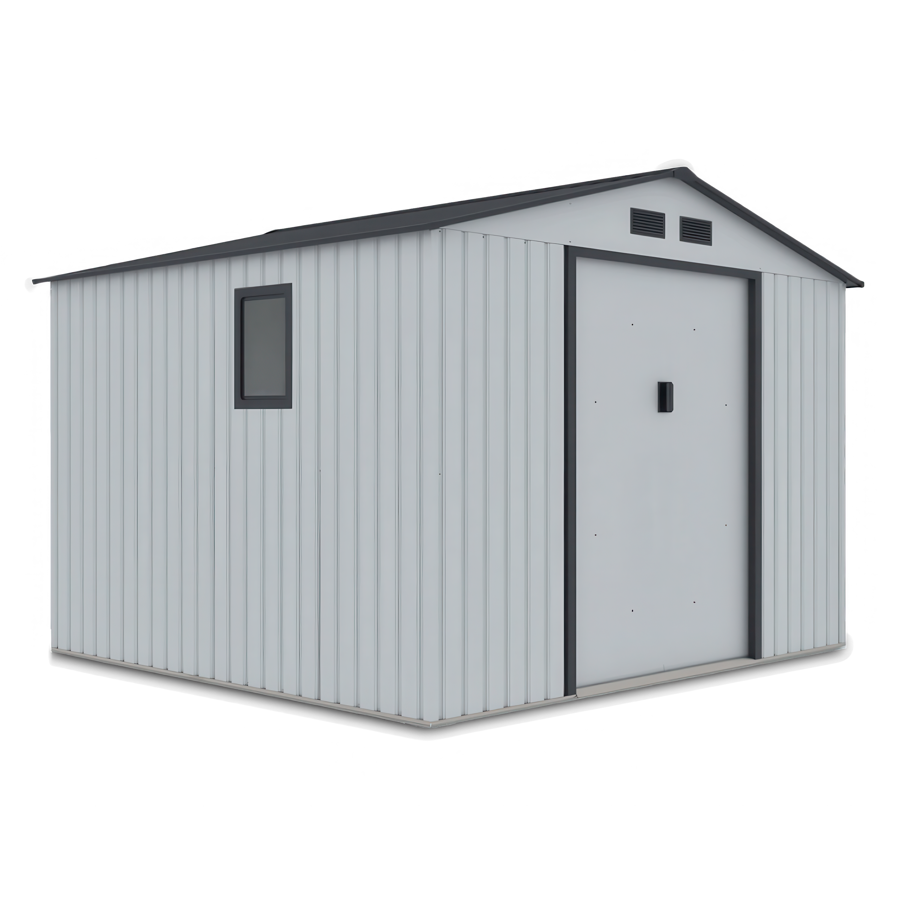 Domček na náradie HUDSON 277x255cm svetlosivý - Hardmaister