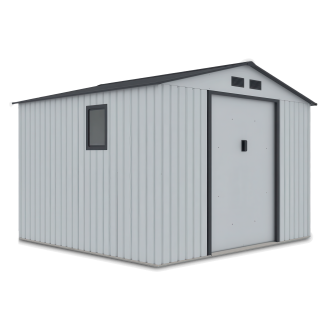 Domček na náradie HUDSON 277x255cm svetlosivý - Hardmaister