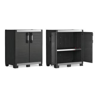 Szafka garażowa Keter/Kis XL GARAGE LOW CABINET - czarna