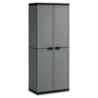 Úžitková skrinka Keter/Kis JOLLY HIGH CABINET Dark Grey