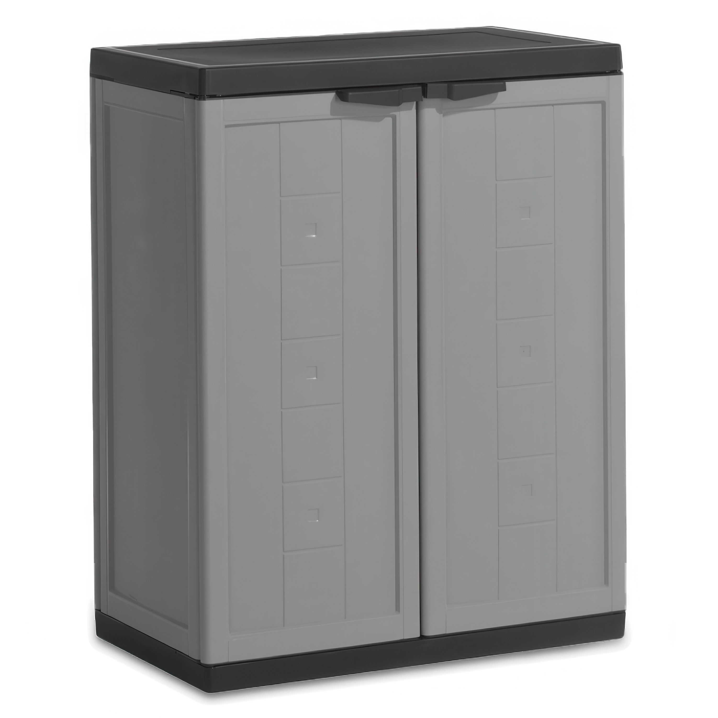 Úžitková skrinka Keter/Kis JOLLY LOW CABINET Dark Grey