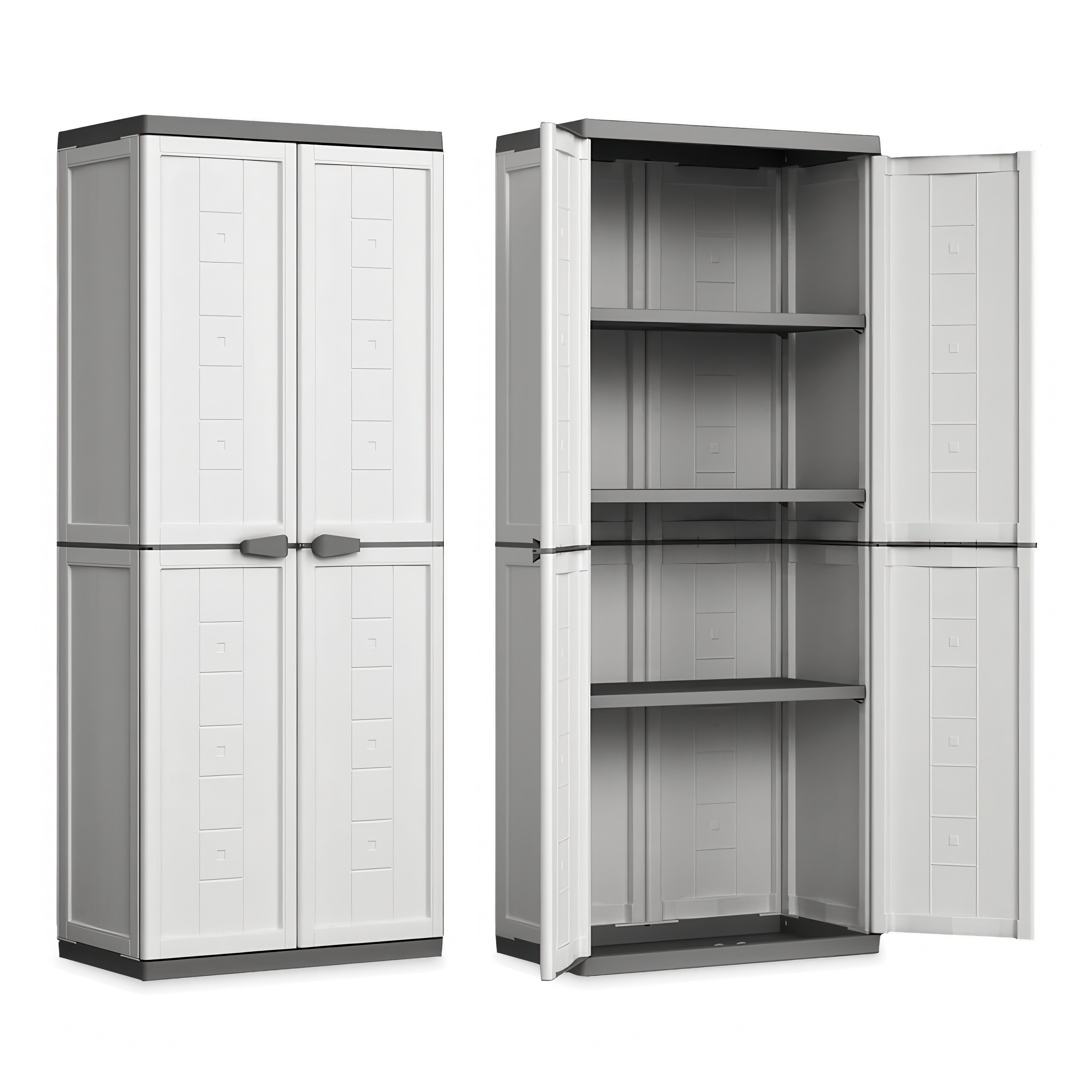 Úžitková skrinka Keter/Kis JOLLY HIGH CABINET White