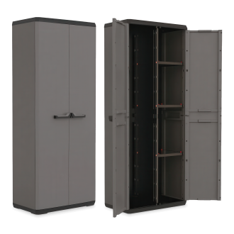 Plastová skriňa Keter PIU UTILITY CABINET sivá