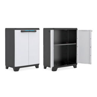 Plastová skrinka Keter LINEAR LOW CABINET