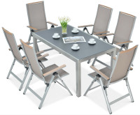 Záhradný nábytok BRISBANE 6/250 Taupe