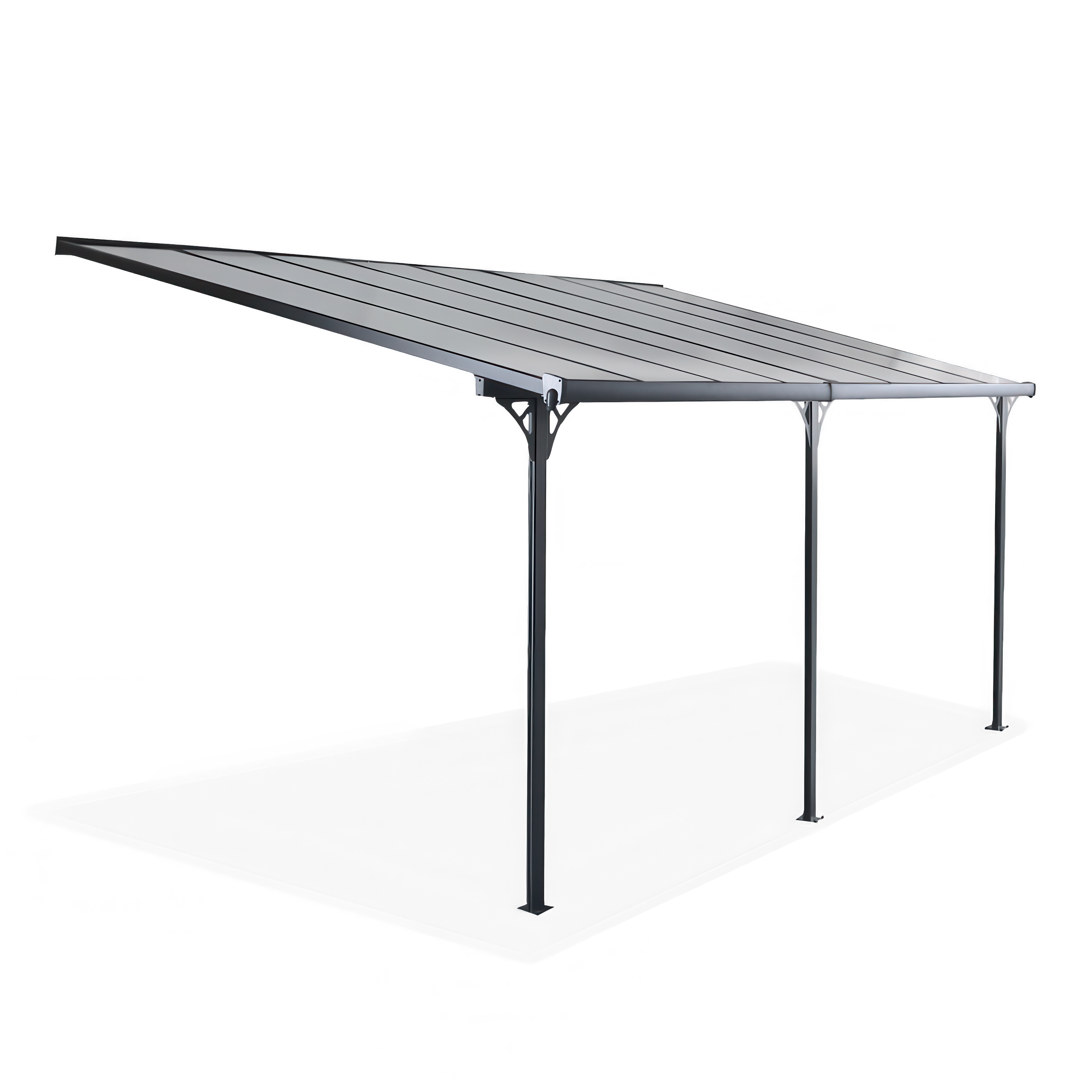 Záhradný prístrešok ATLANTA 3x5m Studená sivá