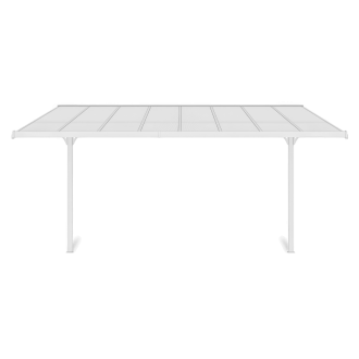 Hliníková pergola Hardmaister Atlanta 4,4x3 m biela