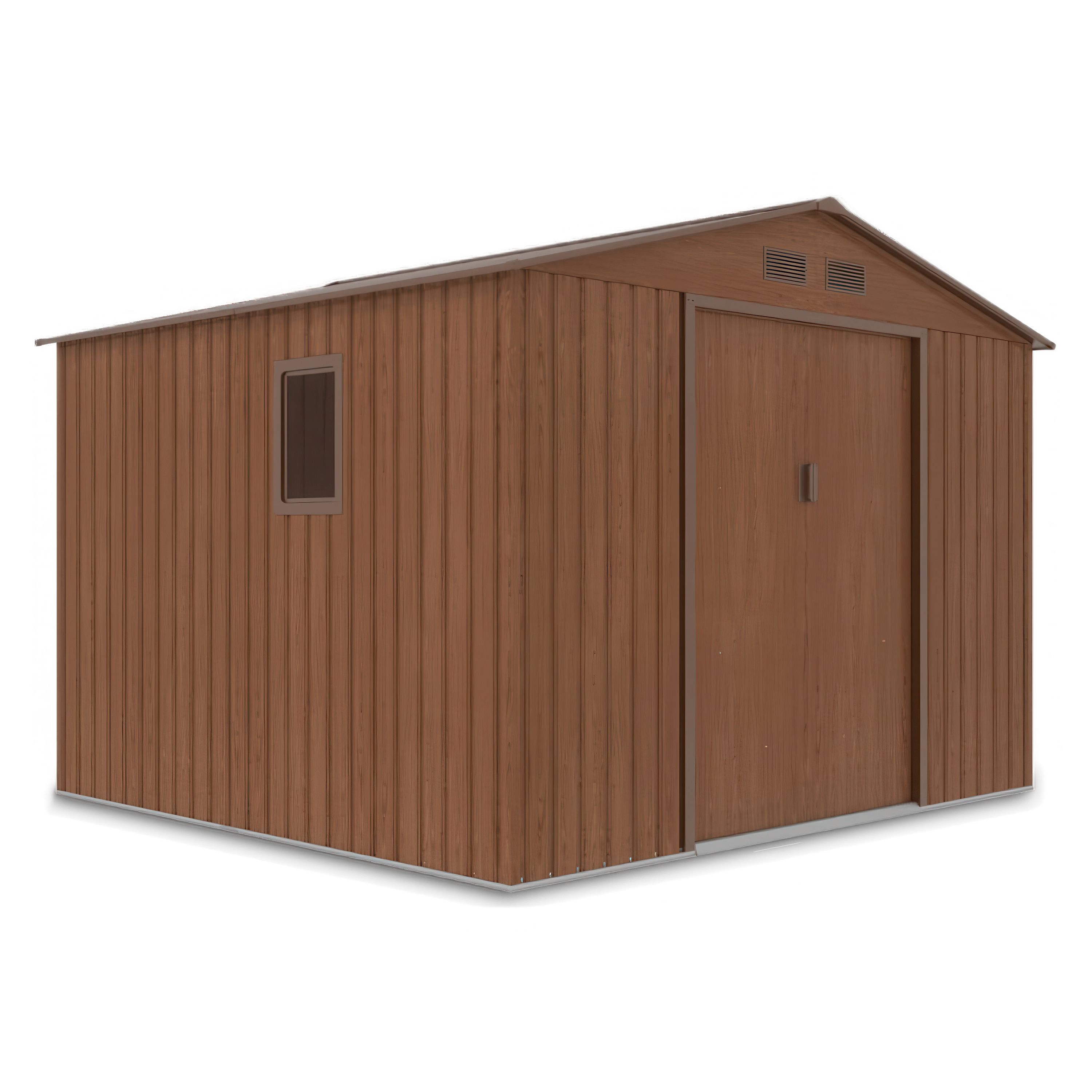 Domek narzędziowy HUDSON 277x255cm Walnut - Hardmaister